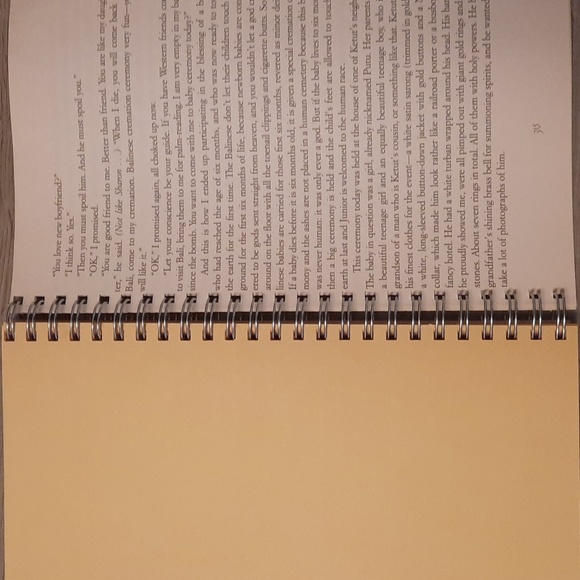 Secret Journal "Eat Pray Love" 📚 Handmade Journal from old books - Picture 5 of 7